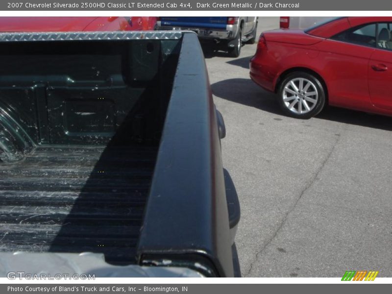 Dark Green Metallic / Dark Charcoal 2007 Chevrolet Silverado 2500HD Classic LT Extended Cab 4x4