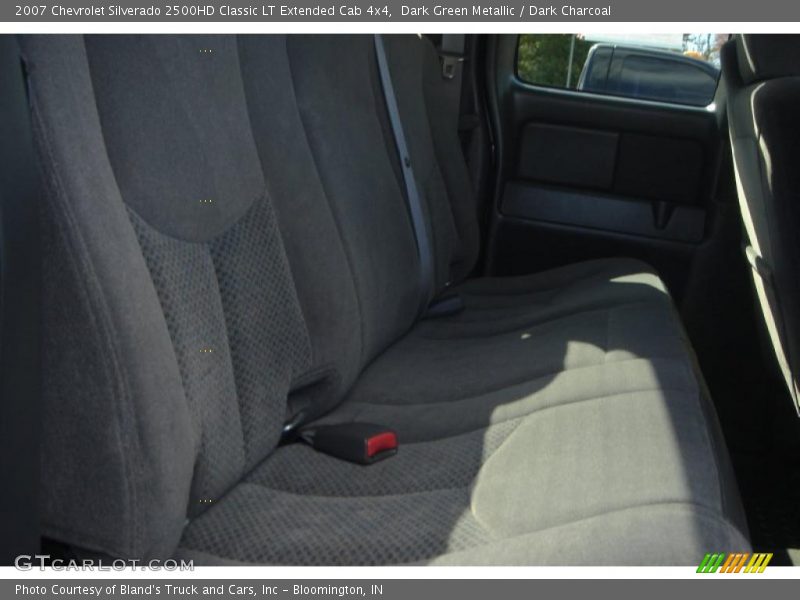 Dark Green Metallic / Dark Charcoal 2007 Chevrolet Silverado 2500HD Classic LT Extended Cab 4x4
