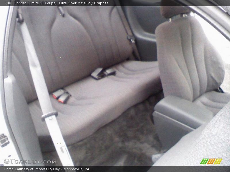 Ultra Silver Metallic / Graphite 2002 Pontiac Sunfire SE Coupe