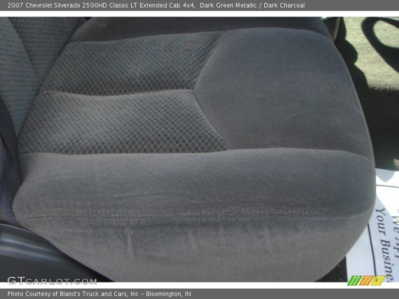 Dark Green Metallic / Dark Charcoal 2007 Chevrolet Silverado 2500HD Classic LT Extended Cab 4x4