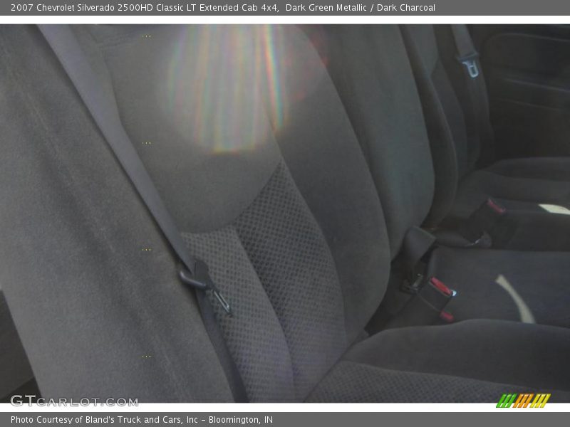 Dark Green Metallic / Dark Charcoal 2007 Chevrolet Silverado 2500HD Classic LT Extended Cab 4x4