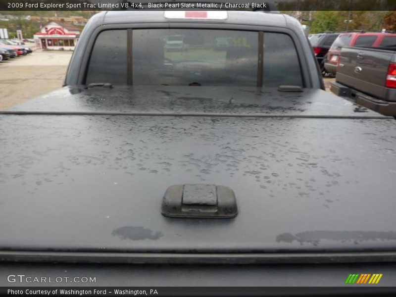 Black Pearl Slate Metallic / Charcoal Black 2009 Ford Explorer Sport Trac Limited V8 4x4