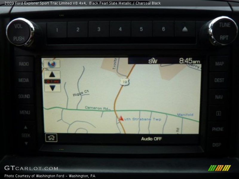 Navigation of 2009 Explorer Sport Trac Limited V8 4x4