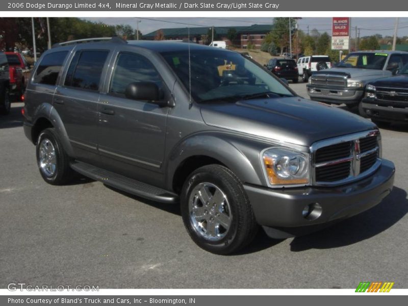 Mineral Gray Metallic / Dark Slate Gray/Light Slate Gray 2006 Dodge Durango Limited 4x4