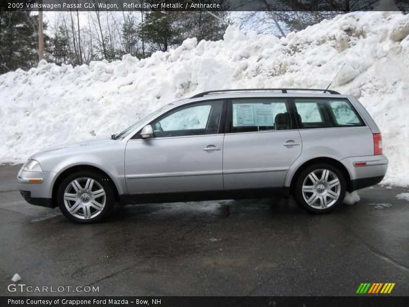 Reflex Silver Metallic / Anthracite 2005 Volkswagen Passat GLX Wagon