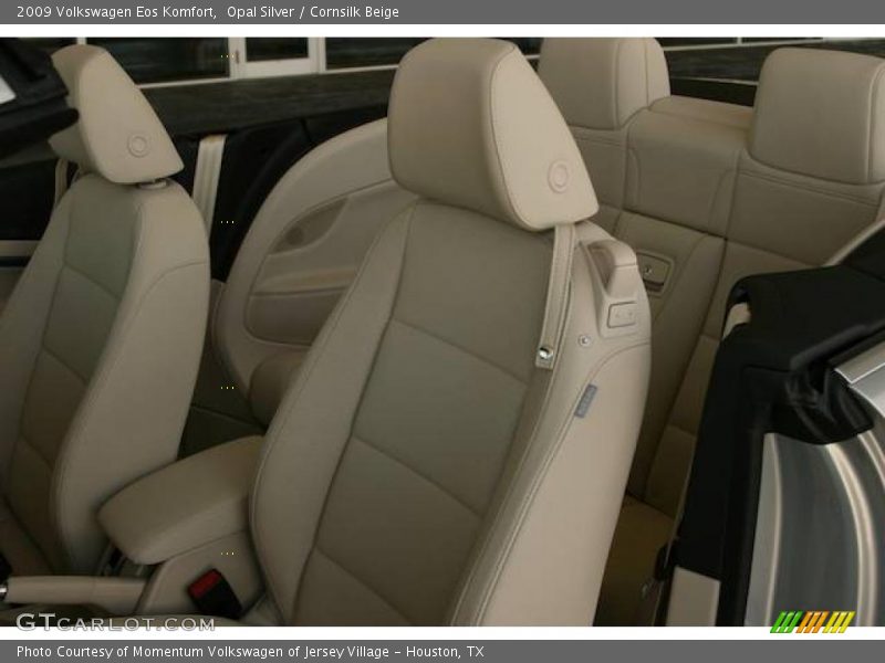 Opal Silver / Cornsilk Beige 2009 Volkswagen Eos Komfort