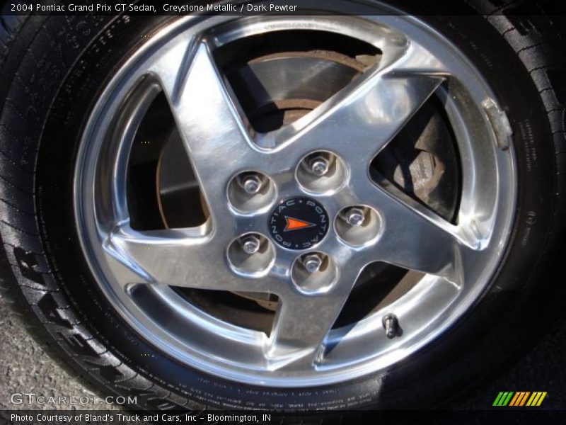Greystone Metallic / Dark Pewter 2004 Pontiac Grand Prix GT Sedan