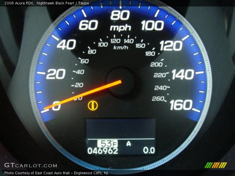 Nighthawk Black Pearl / Taupe 2008 Acura RDX