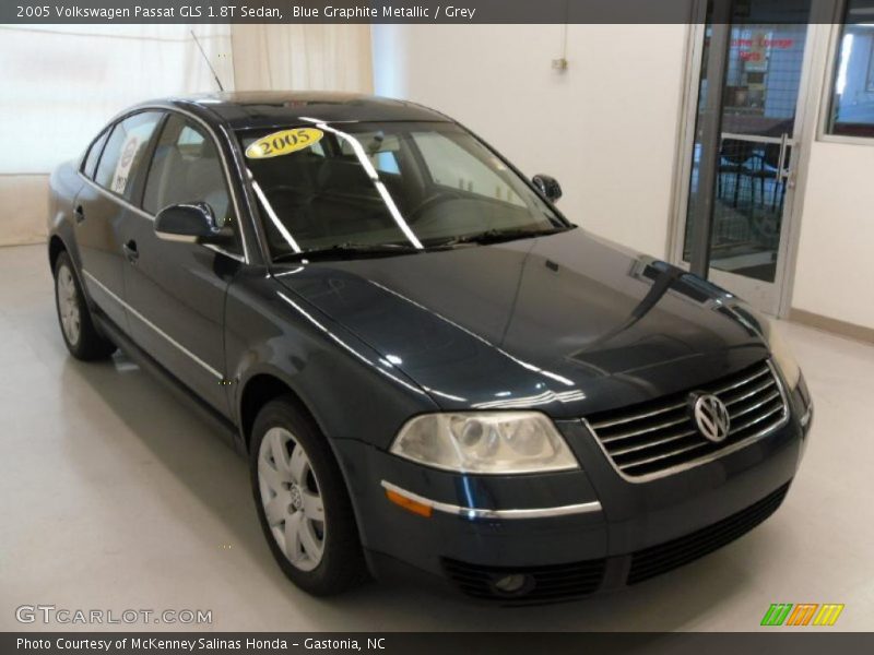 Blue Graphite Metallic / Grey 2005 Volkswagen Passat GLS 1.8T Sedan