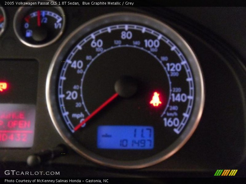 Blue Graphite Metallic / Grey 2005 Volkswagen Passat GLS 1.8T Sedan