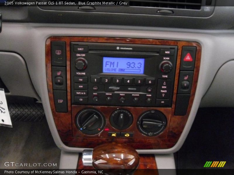 Blue Graphite Metallic / Grey 2005 Volkswagen Passat GLS 1.8T Sedan