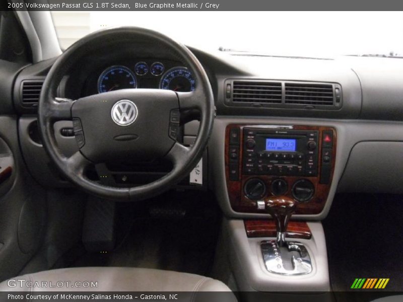 Blue Graphite Metallic / Grey 2005 Volkswagen Passat GLS 1.8T Sedan