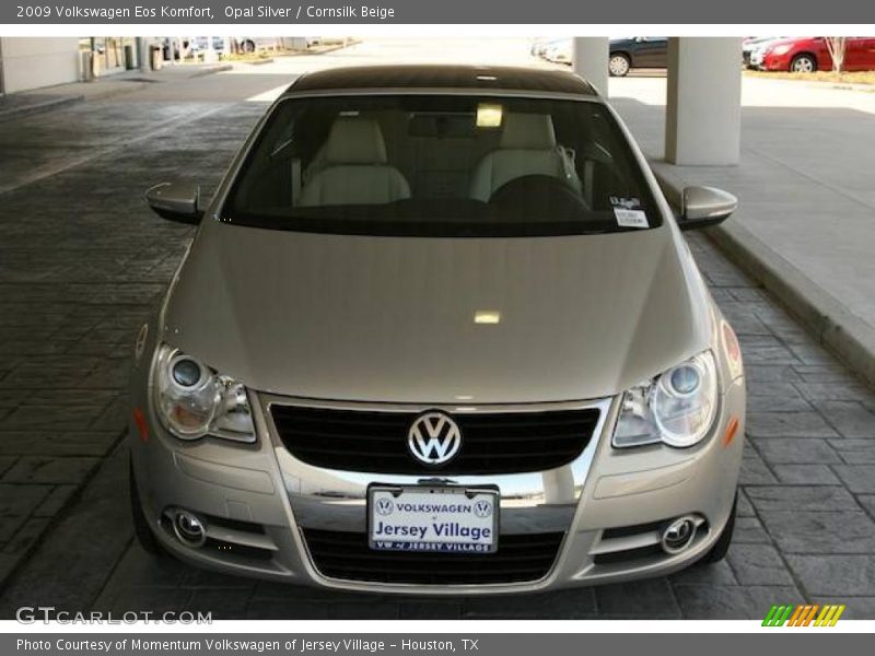 Opal Silver / Cornsilk Beige 2009 Volkswagen Eos Komfort