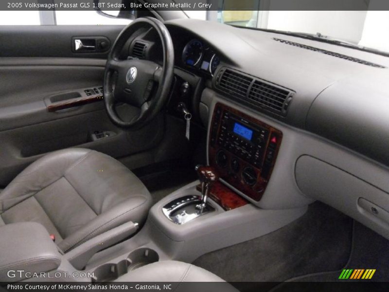 Blue Graphite Metallic / Grey 2005 Volkswagen Passat GLS 1.8T Sedan