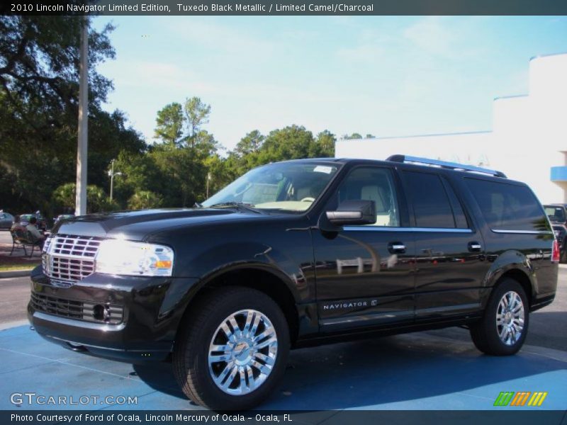 Tuxedo Black Metallic / Limited Camel/Charcoal 2010 Lincoln Navigator Limited Edition