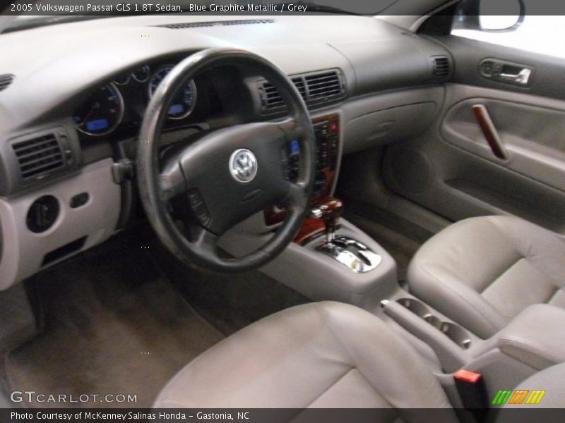 Blue Graphite Metallic / Grey 2005 Volkswagen Passat GLS 1.8T Sedan