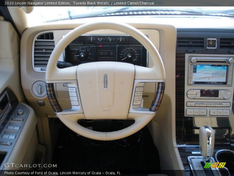 Tuxedo Black Metallic / Limited Camel/Charcoal 2010 Lincoln Navigator Limited Edition