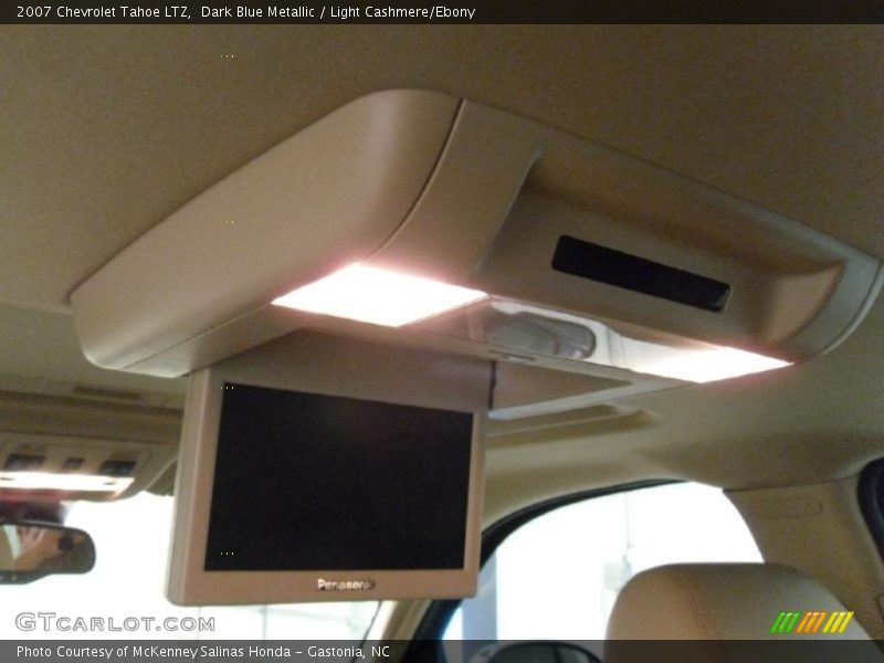 Dark Blue Metallic / Light Cashmere/Ebony 2007 Chevrolet Tahoe LTZ