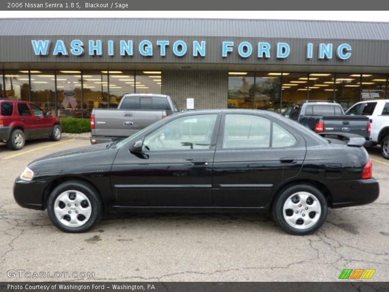 Blackout / Sage 2006 Nissan Sentra 1.8 S