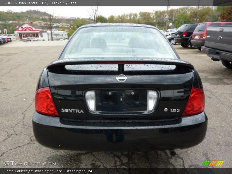 Blackout / Sage 2006 Nissan Sentra 1.8 S