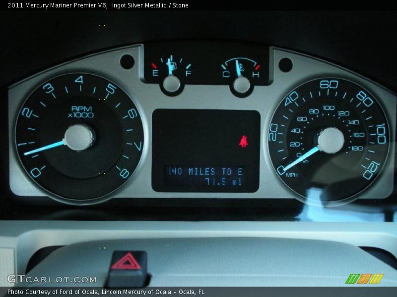  2011 Mariner Premier V6 Premier V6 Gauges