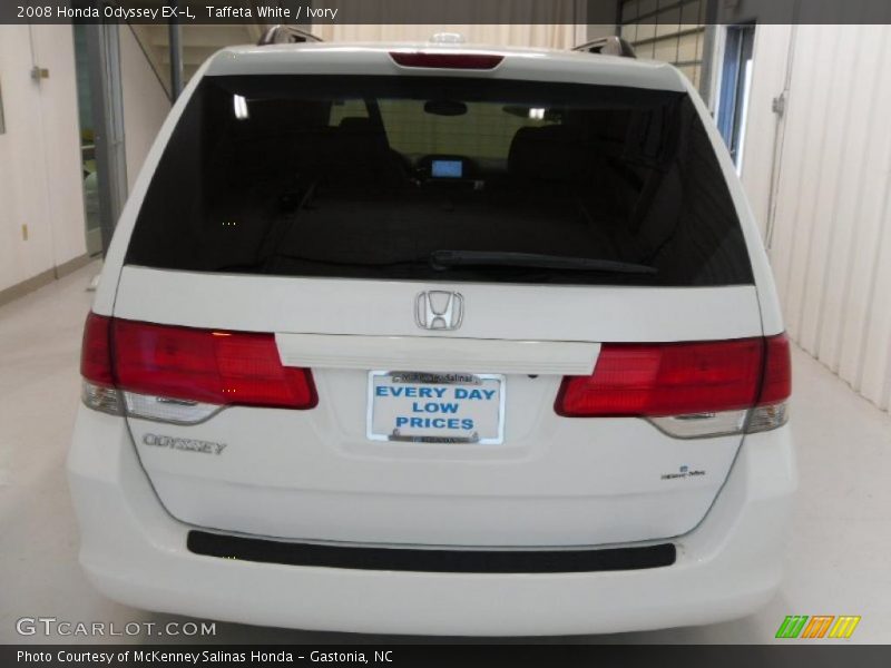 Taffeta White / Ivory 2008 Honda Odyssey EX-L
