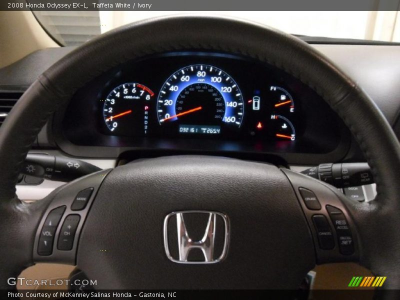 Taffeta White / Ivory 2008 Honda Odyssey EX-L