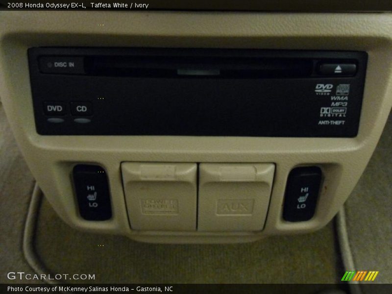 Taffeta White / Ivory 2008 Honda Odyssey EX-L