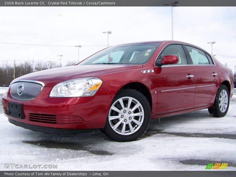 Crystal Red Tintcoat / Cocoa/Cashmere 2009 Buick Lucerne CX