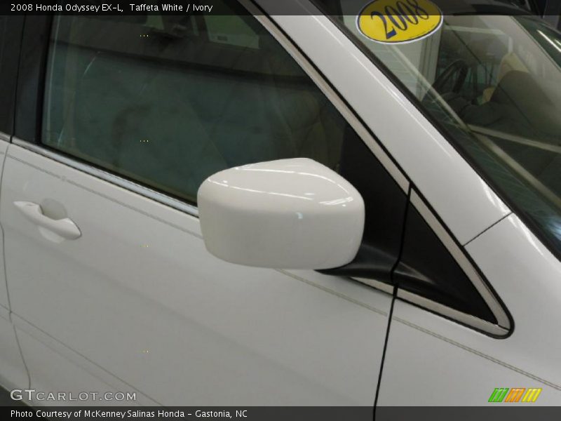 Taffeta White / Ivory 2008 Honda Odyssey EX-L