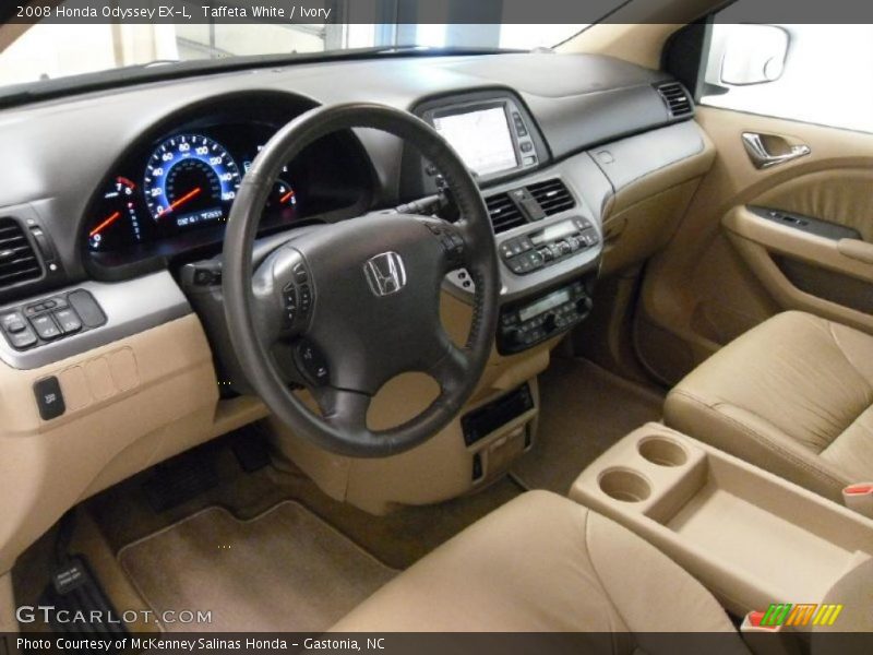 Taffeta White / Ivory 2008 Honda Odyssey EX-L