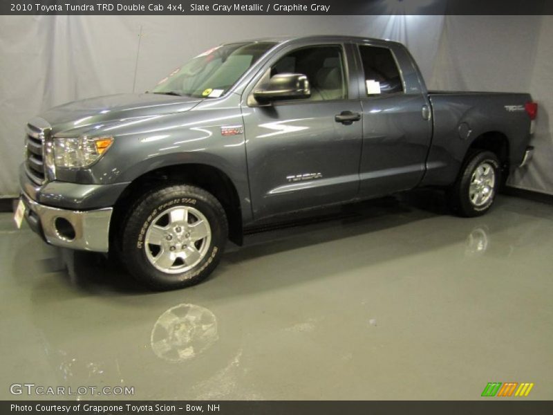 Slate Gray Metallic / Graphite Gray 2010 Toyota Tundra TRD Double Cab 4x4