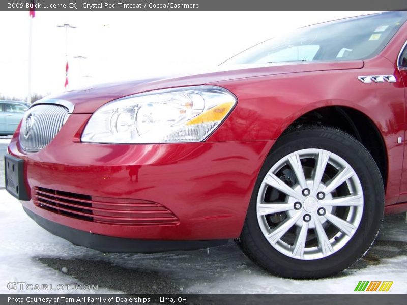 Crystal Red Tintcoat / Cocoa/Cashmere 2009 Buick Lucerne CX