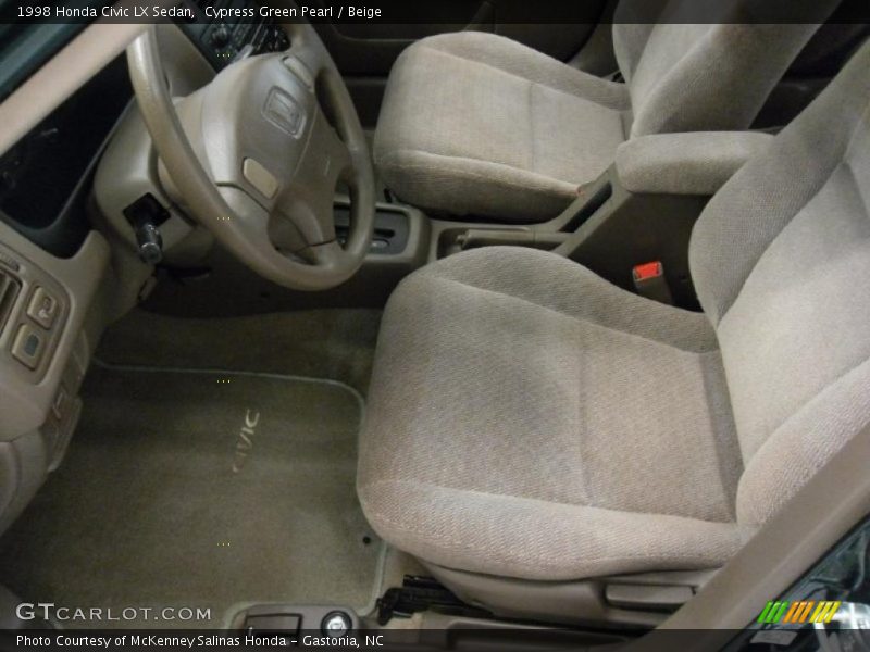 1998 Civic LX Sedan Beige Interior