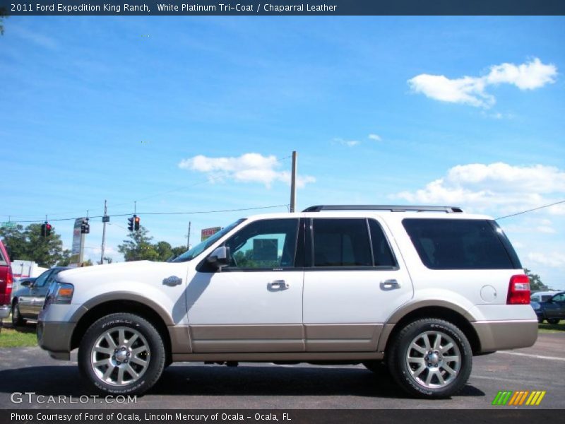  2011 Expedition King Ranch White Platinum Tri-Coat