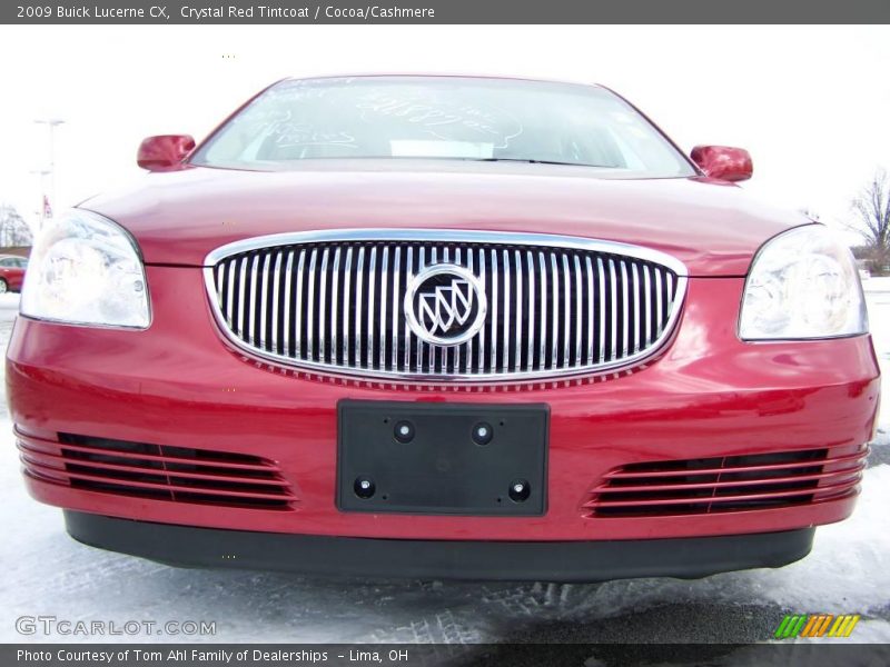 Crystal Red Tintcoat / Cocoa/Cashmere 2009 Buick Lucerne CX