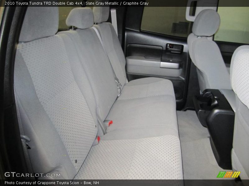 Slate Gray Metallic / Graphite Gray 2010 Toyota Tundra TRD Double Cab 4x4
