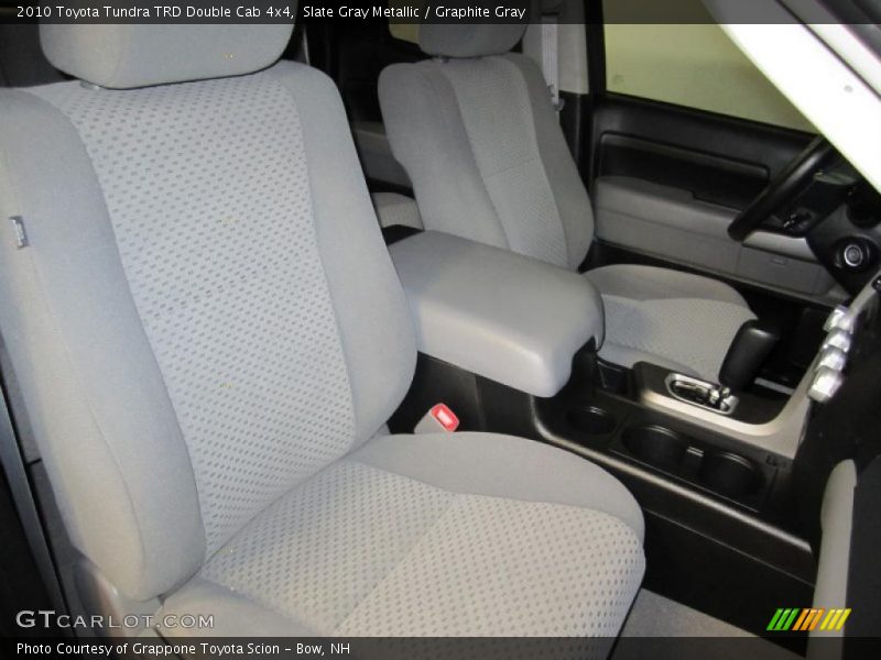Slate Gray Metallic / Graphite Gray 2010 Toyota Tundra TRD Double Cab 4x4