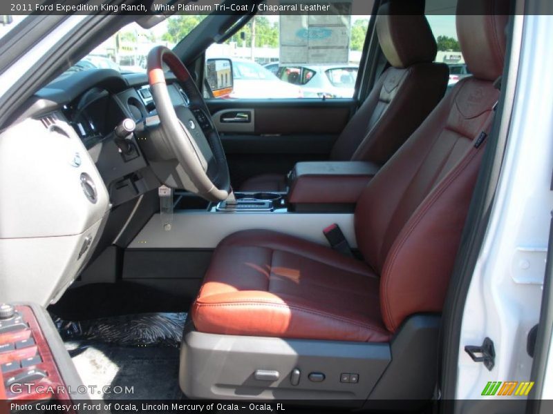  2011 Expedition King Ranch Chaparral Leather Interior