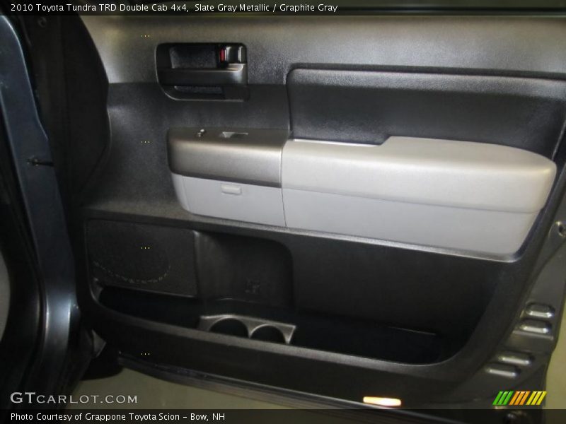 Slate Gray Metallic / Graphite Gray 2010 Toyota Tundra TRD Double Cab 4x4