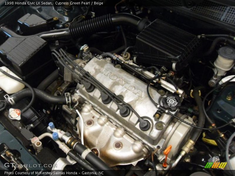  1998 Civic LX Sedan Engine - 1.6 Liter SOHC 16V 4 Cylinder