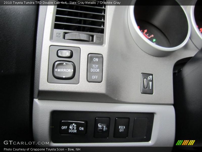 Controls of 2010 Tundra TRD Double Cab 4x4