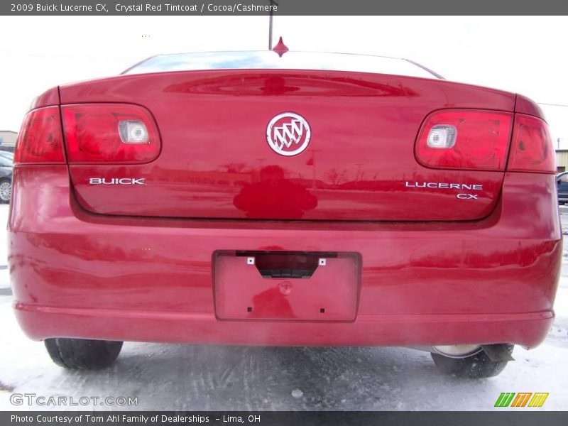 Crystal Red Tintcoat / Cocoa/Cashmere 2009 Buick Lucerne CX