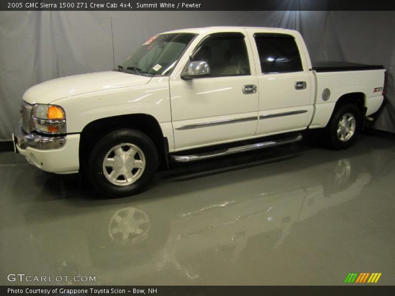 Summit White / Pewter 2005 GMC Sierra 1500 Z71 Crew Cab 4x4