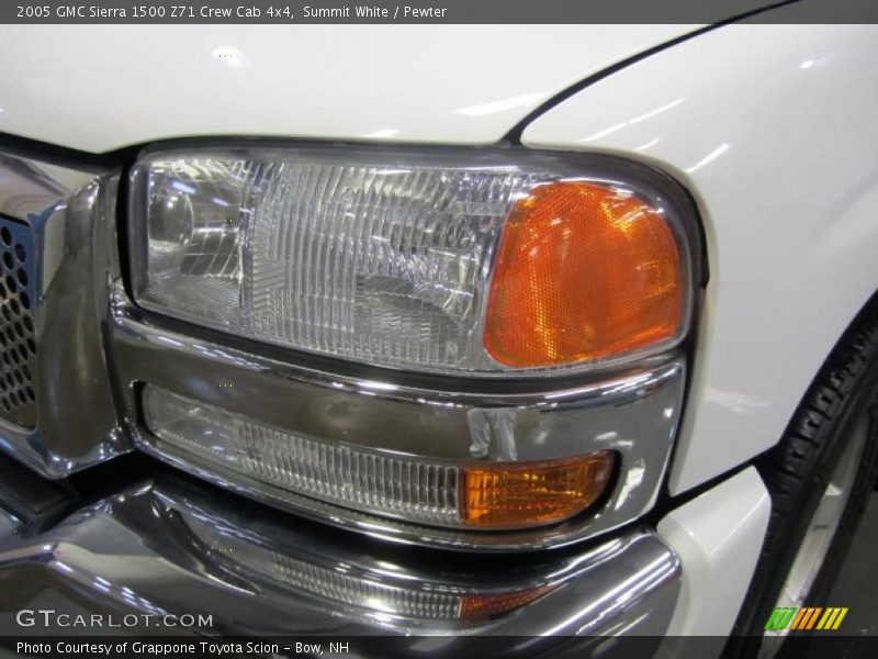 Summit White / Pewter 2005 GMC Sierra 1500 Z71 Crew Cab 4x4