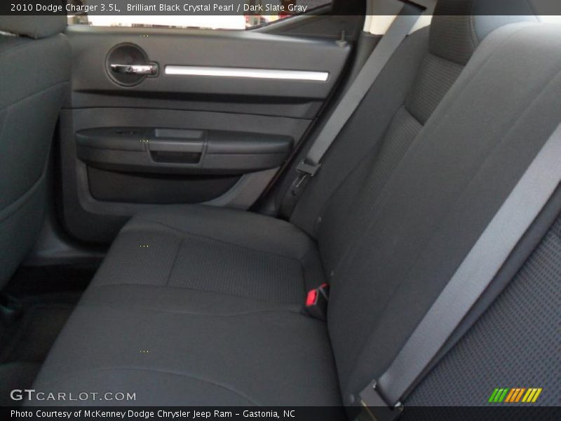 Brilliant Black Crystal Pearl / Dark Slate Gray 2010 Dodge Charger 3.5L