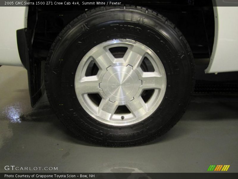 Summit White / Pewter 2005 GMC Sierra 1500 Z71 Crew Cab 4x4