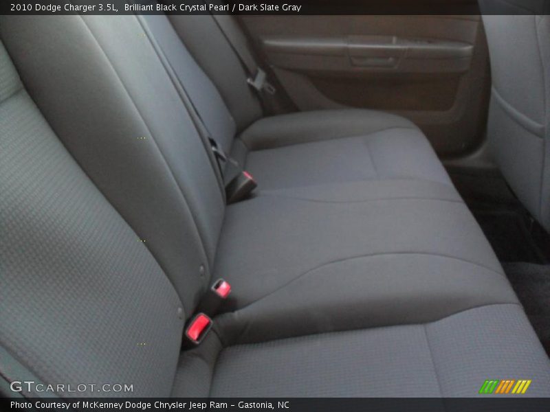 Brilliant Black Crystal Pearl / Dark Slate Gray 2010 Dodge Charger 3.5L