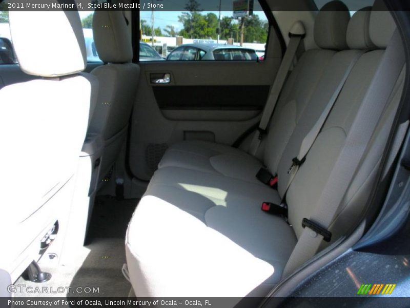 Steel Blue Metallic / Stone 2011 Mercury Mariner I4
