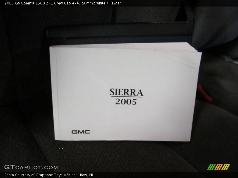Summit White / Pewter 2005 GMC Sierra 1500 Z71 Crew Cab 4x4